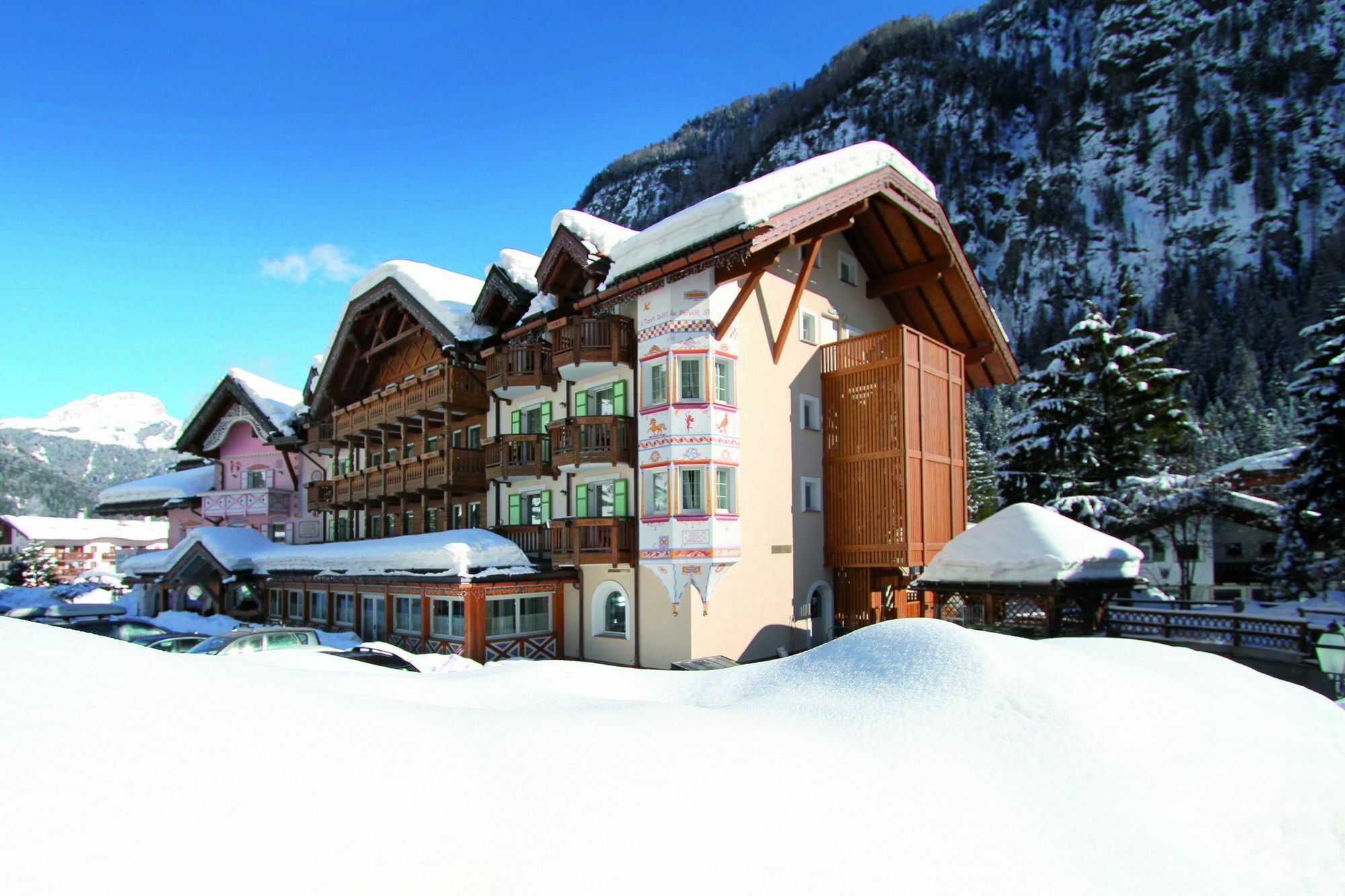 Hotel Soreghes Gran Chalet Campitello di Fassa Εξωτερικό φωτογραφία