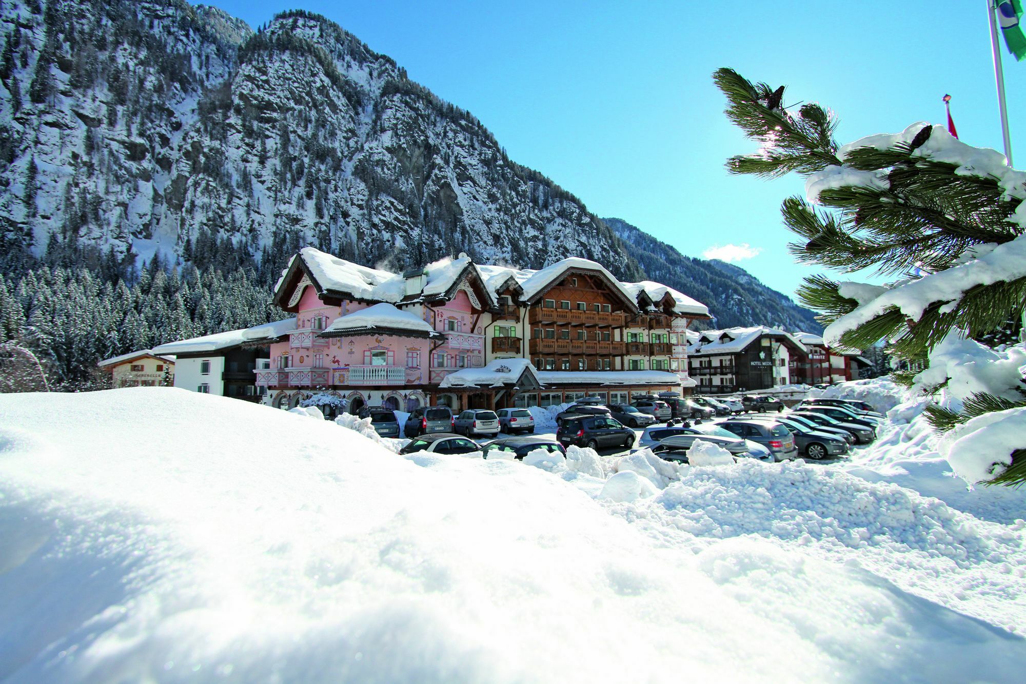 Hotel Soreghes Gran Chalet Campitello di Fassa Εξωτερικό φωτογραφία